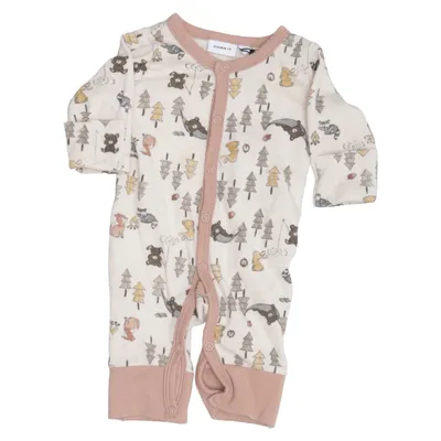 Rompers (Beige, Multicolored) from Name It Merino wool