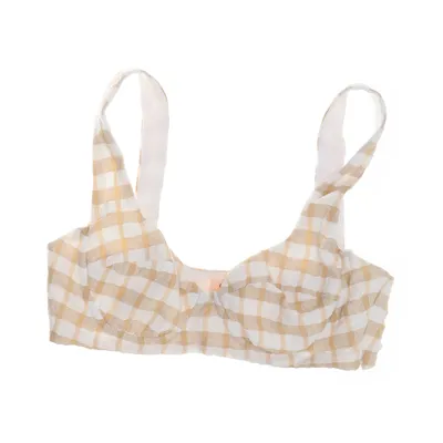 Crop top (Wit, Beige) van Camila Coelho Polyester, Viscose