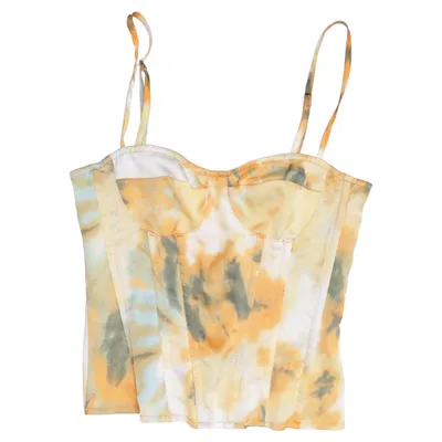 Bustier (Orange, Multicolore) de PrettyLittleThing Polyester