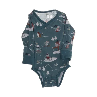 Body (Grön, Flerfärgad) från Lindex Baby Bomull, Elastan