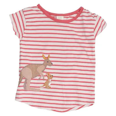 T-shirt (Rouge, Blanc) de Alana