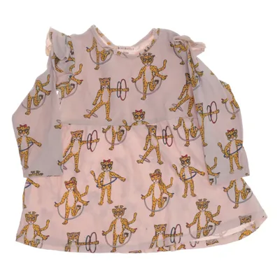 Dress (Pink, Multicolored) from Minimarket Cotton, Elastane
