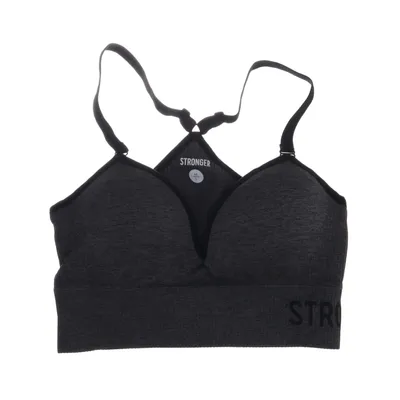 Sports bra (Gray) from Stronger Elastane, Nylon, Polyester