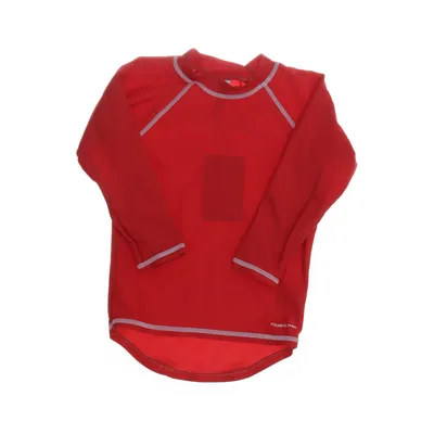 Zwemshirt (Rood) van Polarn O. Pyret Elastaan, Polyamide