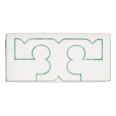 Aftonväska (Vit, Grön) från Tory Burch