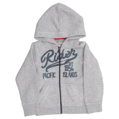 Sweat à capuche (Gris) de Red & Blue Coton, Polyester