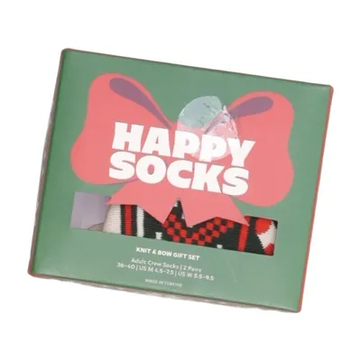 Strümpfe (Schwarz, Rot, Weiß) von Happy Socks Baumwolle, Elasthan, Polyamid