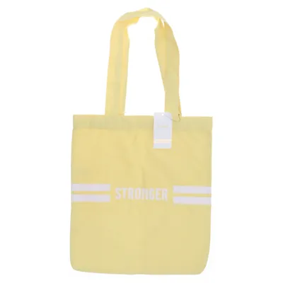 Canvas tas (Geel) van Stronger