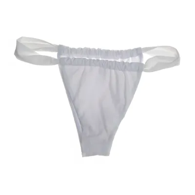 Bikini broekje (Wit) Elastaan, Polyamide