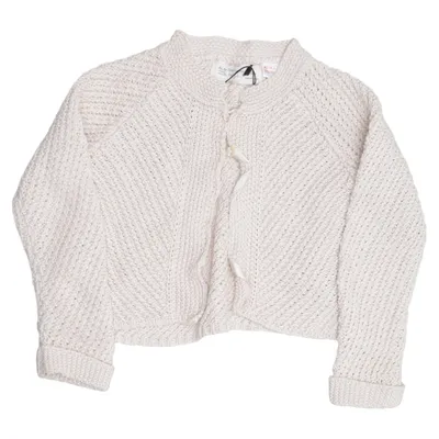 Cardigan (Beige) van Zara Knitwear Acryl, Katoen