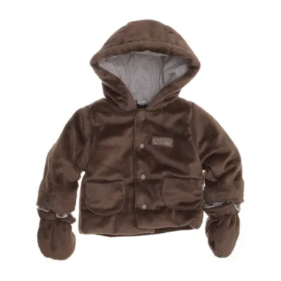 Winterjas (Bruin) van Kanz Katoen, Polyester
