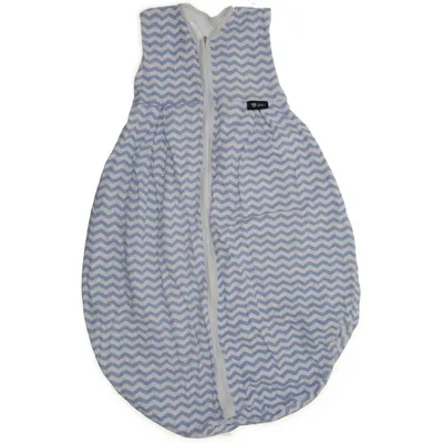 Sovpåse (Blå, Vit) från Alvi Bomull