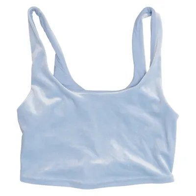 Sports bra (Blue) from Athleta Elastane, Polyamide, Polyester