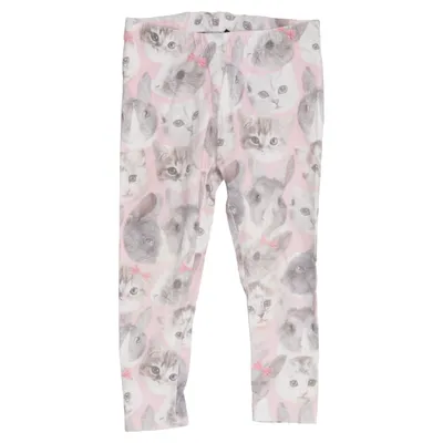 Leggings (Roze, Grijs, Wit) van Kids by Lindex Katoen, Elastaan