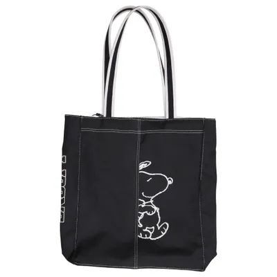 Canvas bag (Black, White) from Snoopy