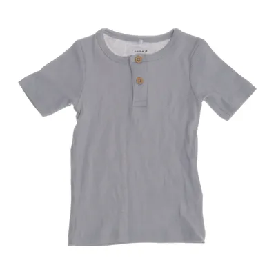 T-shirt (Grå) från Name It Ekologisk bomull, Elastan, Modal