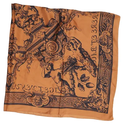 Neckerchief (Brown, Black) from Tie Rack Silk
