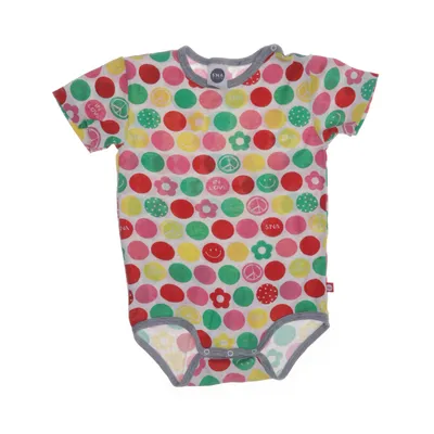 Body (Vit, Flerfärgad) från Småfolk Bomull