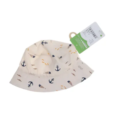 Bucket hat (Beige, Meerkleurig) van Alana Organisch katoen