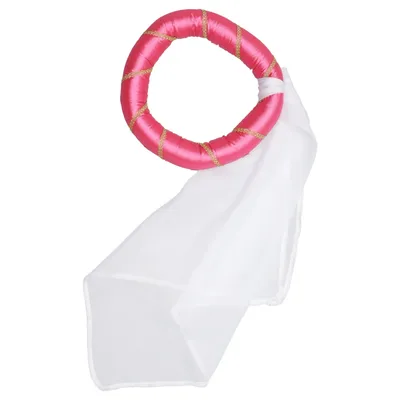 Kostuum accessoires (Roze, Wit)