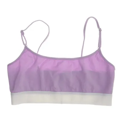 Sport-bh (Lila, Wit) van One by One Katoen, Elastaan