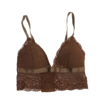 Bralette (Bruin) van Underprotection Polyamide, Elastaan