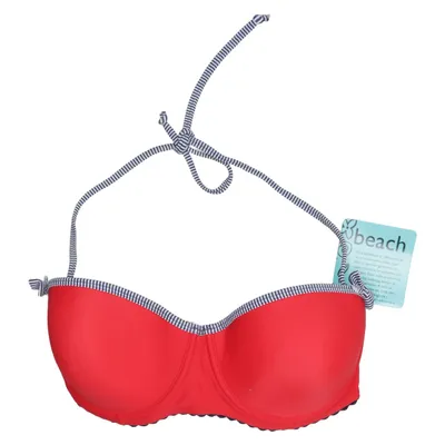 Bikini top (Rood, Blauw, Wit) van Ellos Elastaan, Polyamide