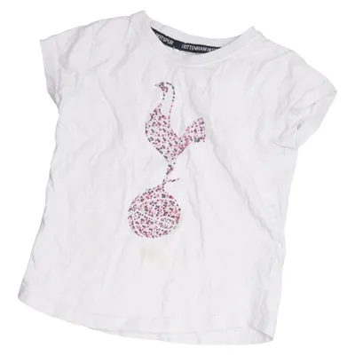 T-shirt (White) from Tottenham Hotspur Cotton