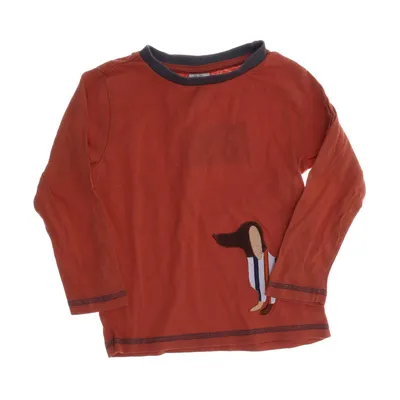 Långärmad t-shirt (Orange) från Alana Bomull