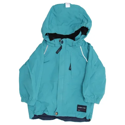 Outdoorjakke (Blå) fra Polarn O. Pyret Polyamid, Polyester