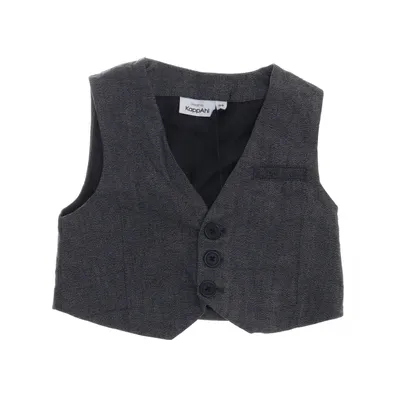 Kostuumgilet (Grijs) van Design by kappAhl Polyester, Katoen, Elastaan