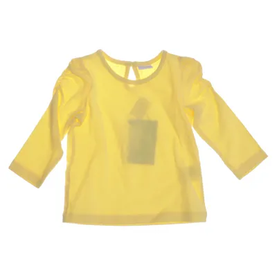Topp (Gul) från Baby by Lindex Bomull, Elastan