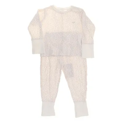 Pyjamas (Vit, Beige) från Livly Bomull, Elastan