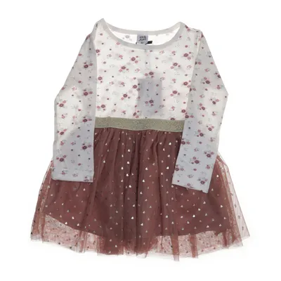 Jurk (Roze, Meerkleurig) van Kiki & Koko Katoen, Elastaan, Polyester