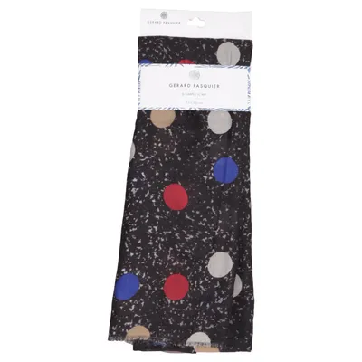 Scarf (Black, Multicolored) from Gerard Pasquier