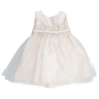 Robe de fille de fleur (Beige) de C Mode Paris Polyester