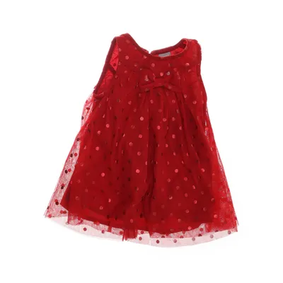Dress (Red) from Name It Polyester, Cotton