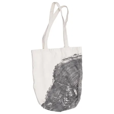 Canvas bag (White, Black) from Dinesen