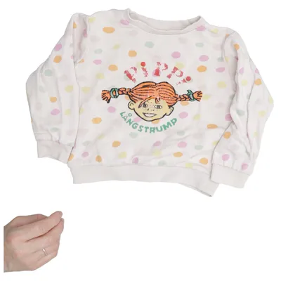 Sweatshirt (Beige, Mehrfarbig) von Pippi Långstrump Baumwolle