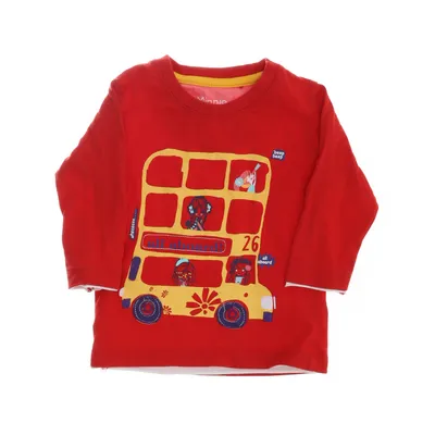 Long sleeve T-shirt (Red, Multicolored) from Minnie Minors