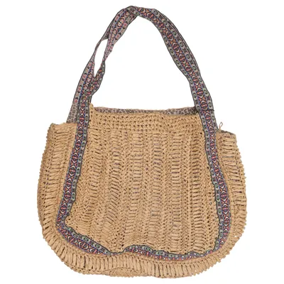 Sac de plage (Beige, Multicolore) de Rose Bud