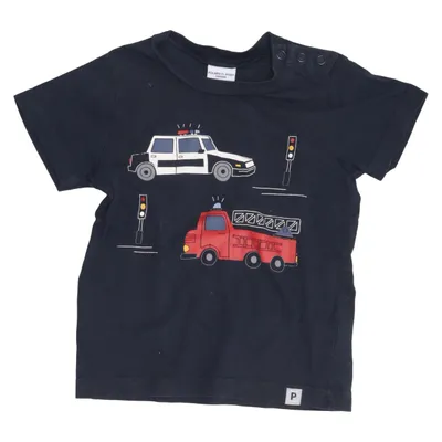 T-shirt (Blue, Multicolored) from Polarn O. Pyret Organic cotton