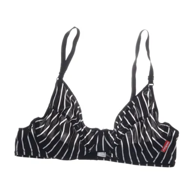 Bra (Black, White) from Mangoon Elastane, Polyester