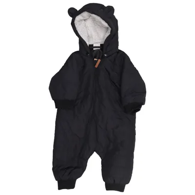 Outdoor overalls  (Sort) fra Little Me Polyester