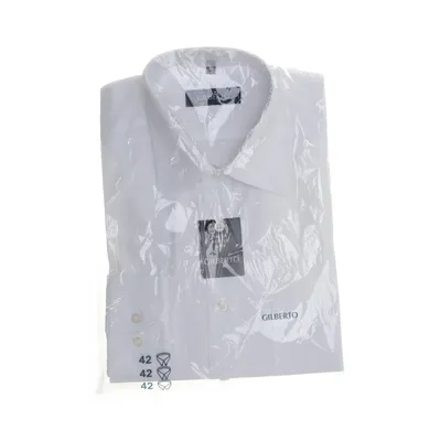 Kortärmad skjorta (Vit) från Gilberto Bomull