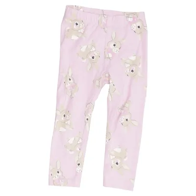 Leggings (Pink, Brown) from KappAhl Cotton, Elastane