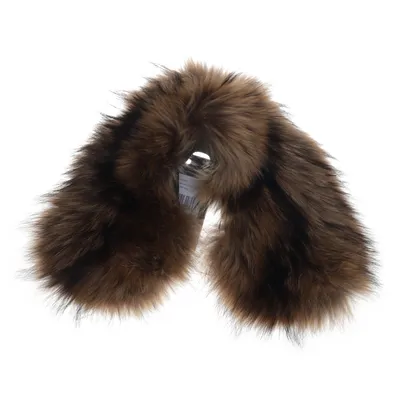 Pälskrage (Brun, Svart) från SOS Black Snow Päls, Polyuretan