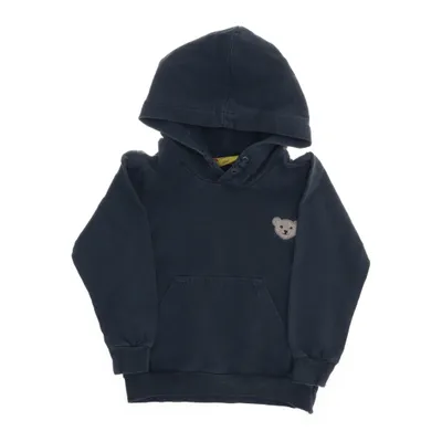 Capuchon sweater (Grijs) van Steiff Katoen, Elastaan