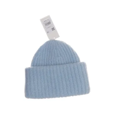 Beanie (Blauw) van Carin Wester Mohair, Polyamide, Wol