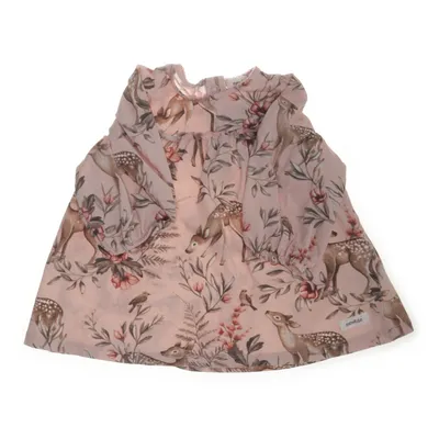 Klänning (Rosa, Flerfärgad) från Newbie by KappAhl Bomull, Elastan